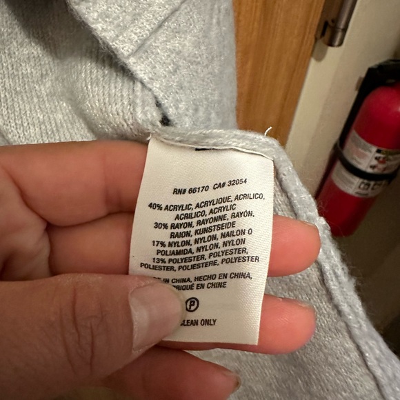 Anthropologie Michael Starts structured Sweater Coat Size Small - Picture 4 of 11